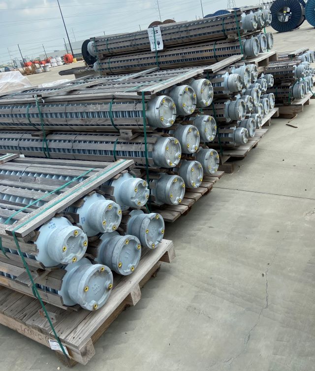 Lot of 45 TIFFIN Station Post Insulators